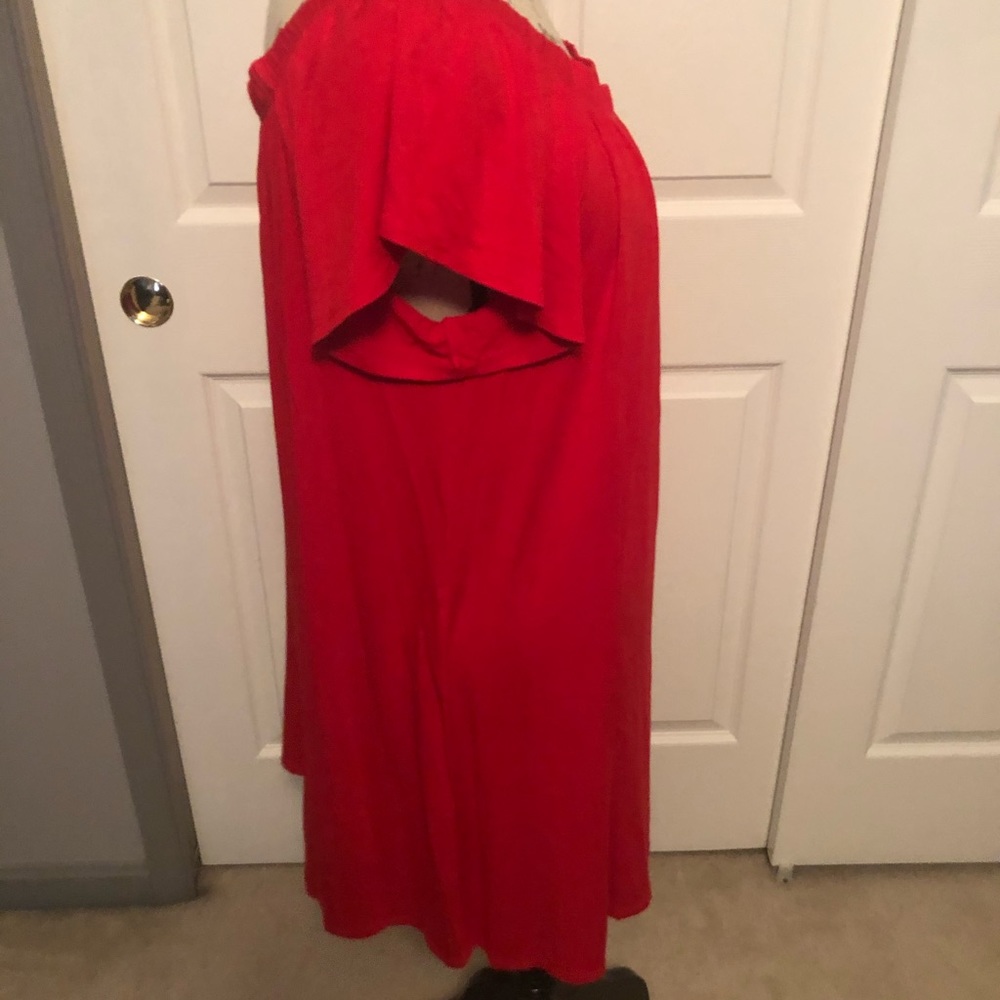 Nordstrom Red Summer Dress, Size XL - Picture 4 of 14